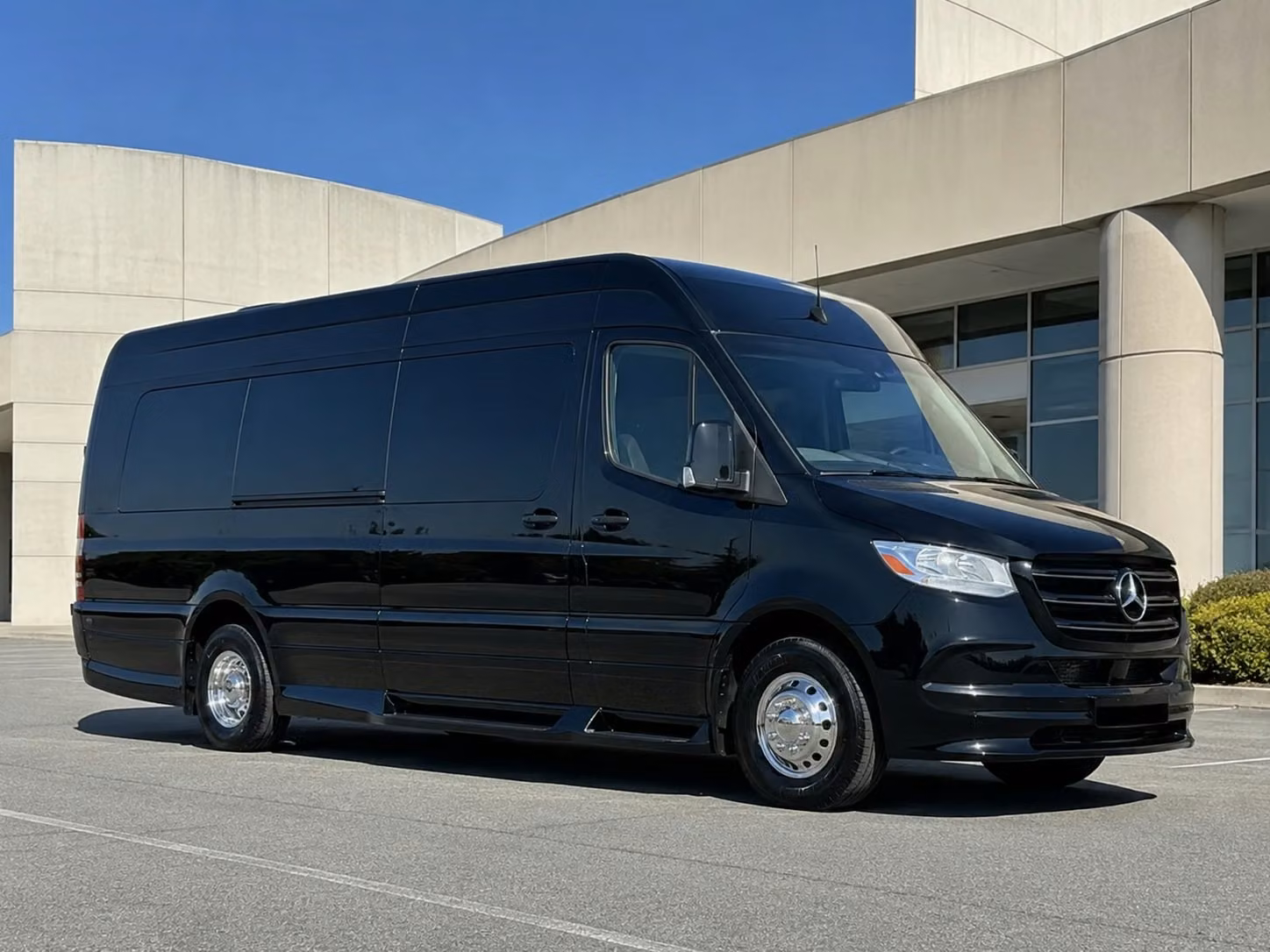 sprinter van with driver